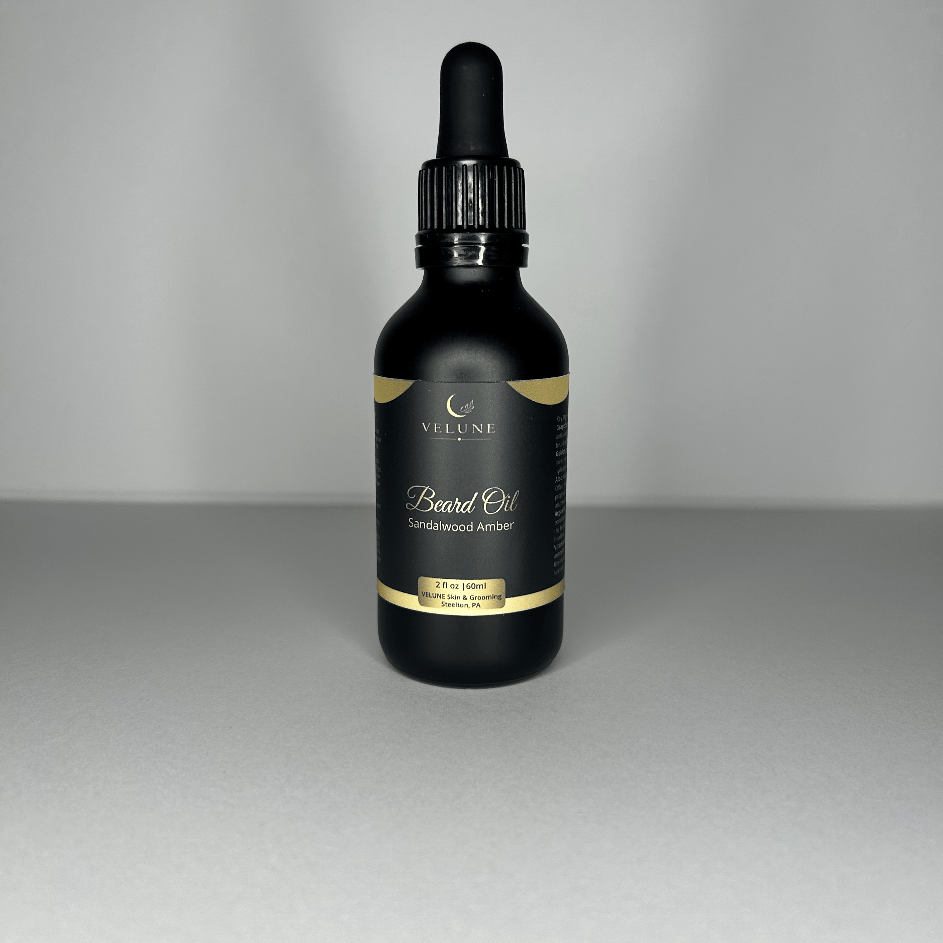 VELUNE Beard Oil – Sandalwood Amber